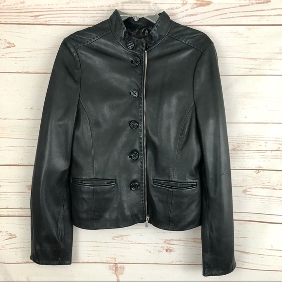 BCBGMaxAzria Black Bomber Jacket - Picture 2 of 16